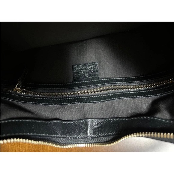 Gucci Black and Gold Shoulder Bag - Picture 8 of 9